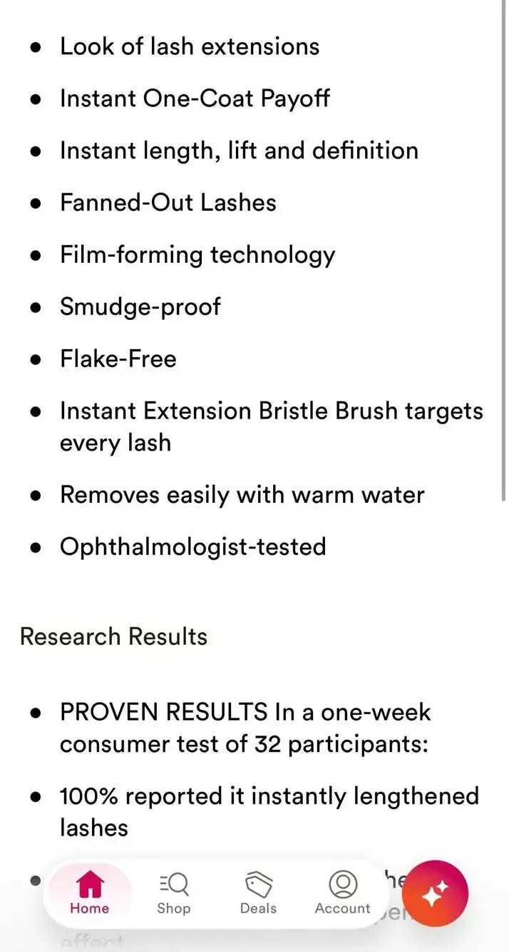 Hourglass Unlocked Instant Extensions Defining& Lengthening Tubing Mascara